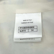 Load image into Gallery viewer, CHANEL TweedJacket Size 34 Light BlueP73383 Wool 42% Nylon 41% Viscose 12% Polyester 3% Cashmere 2%