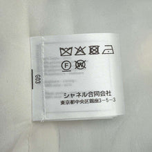 Load image into Gallery viewer, CHANEL TweedJacket Size 34 Light BlueP73383 Wool 42% Nylon 41% Viscose 12% Polyester 3% Cashmere 2%