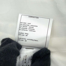 Load image into Gallery viewer, CHANEL TweedJacket Size 34 Light BlueP73383 Wool 42% Nylon 41% Viscose 12% Polyester 3% Cashmere 2%