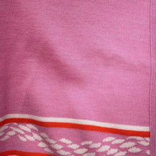 Load image into Gallery viewer, HERMES chaine d'ancre cardigan Size 34 Pink Cashmere48% Silk48% Nylon3% Polyurethane1%