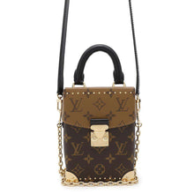 将图像加载到图库查看器中,LOUIS VUITTON Camera box NoirM82465 Monogram Monogram Reverse Canvas
