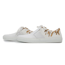 Load image into Gallery viewer, CHANEL Slip-on Sneakers WhiteG31747 Leather Canvas Size 43