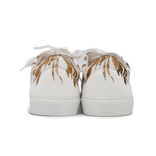 Load image into Gallery viewer, CHANEL Slip-on Sneakers WhiteG31747 Leather Canvas Size 43