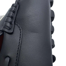 将图像加载到图库查看器中,HERMES ★Mocassins Irving Black Leather Size 41.5