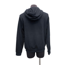 Load image into Gallery viewer, HERMES Metally O'Carre Knitted Fabric Parka Size S Black Cotton