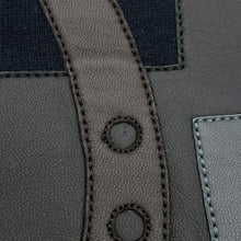 Load image into Gallery viewer, HERMES Metally O'Carre Knitted Fabric Parka Size S Black Cotton