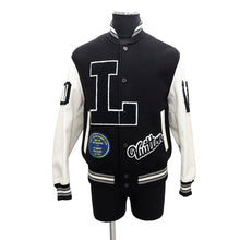 Load image into Gallery viewer, LOUIS VUITTON BaseballJacket Size Chronomat 44 Black/White Cupra70% Cotton30%