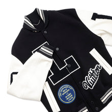 Load image into Gallery viewer, LOUIS VUITTON BaseballJacket Size Chronomat 44 Black/White Cupra70% Cotton30%