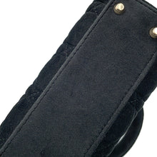 将图像加载到图库查看器中,Dior ★Lady Dior Black Velour Size Mini