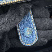 Load image into Gallery viewer, CHANEL Vanity Bag 2wayBag Blue Denim
