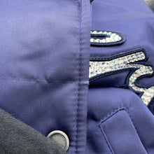 Load image into Gallery viewer, LOUIS VUITTON LV Vers Baseball Blouson Size 50 Naval Academy1AGHT1 Nylon100% Rhinestone