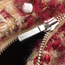 将图像加载到图库查看器中,CHANEL Tweed vest Size 34 Red/BeigeP77367 V69283 Mohair 43% Wool 41% Polyester9% Nylon5% Linen2%