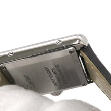 将图像加载到图库查看器中,CARTIER tank mast SM W22mm×H29.5mm Stainless Steel Leather Silver DialWSTA0042