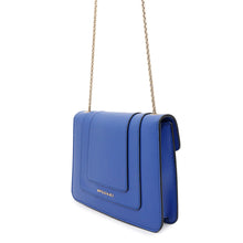 将图像加载到图库查看器中,BVLGARI Serpenti Forever ChainShoulder Blue Leather