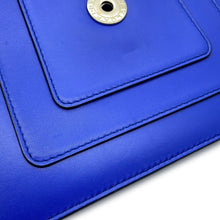 将图像加载到图库查看器中,BVLGARI Serpenti Forever ChainShoulder Blue Leather