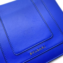 将图像加载到图库查看器中,BVLGARI Serpenti Forever ChainShoulder Blue Leather