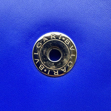 将图像加载到图库查看器中,BVLGARI Serpenti Forever ChainShoulder Blue Leather