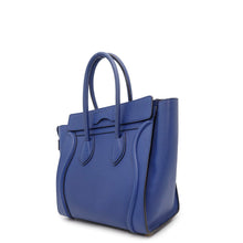 Load image into Gallery viewer, CELINE Luggage shopper Blue189793 Leather Size micro