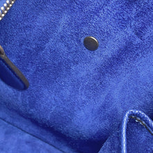 将图像加载到图库查看器中,CELINE Luggage shopper Blue189793 Leather Size micro