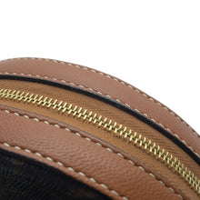 将图像加载到图库查看器中,CELINE Triomphe Round Purse Shoulder Tan10G342DGZ04BT PVC Coated Canvas Leather