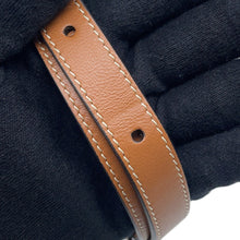 将图像加载到图库查看器中,CELINE Triomphe Round Purse Shoulder Tan10G342DGZ04BT PVC Coated Canvas Leather