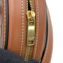 Load image into Gallery viewer, CELINE ★Cuir Triomphe Oval Purse Shoulder Brown10I703DPQ Leather