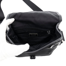 将图像加载到图库查看器中,PRADA Shoulder Bag Black Nylon