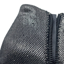 Load image into Gallery viewer, CHANEL Booties Silver/BlackG28558 Leather Size 37C