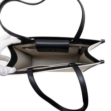 将图像加载到图库查看器中,JIMMY CHOO Tote Bag Natural/Black Canvas Leather