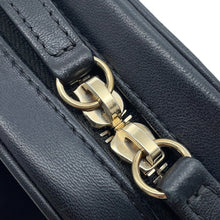 Load image into Gallery viewer, CHANEL CC Logo Crossbody Bag Black Lambskin