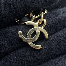 Load image into Gallery viewer, CHANEL CC Logo Crossbody Bag Black Lambskin