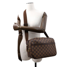 将图像加载到图库查看器中,LOUIS VUITTON ★Reporter BeigeN45253 Damier Ebene Canvas Size PM