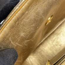 Load image into Gallery viewer, CHANEL Mini Matelasse ChainShoulder Bag Gold Lambskin Size 18