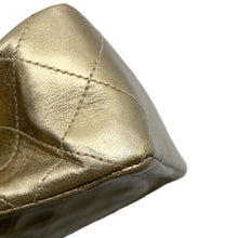 Load image into Gallery viewer, CHANEL Mini Matelasse ChainShoulder Bag Gold Lambskin Size 18