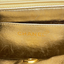 Load image into Gallery viewer, CHANEL Mini Matelasse ChainShoulder Bag Gold Lambskin Size 18