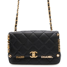 将图像加载到图库查看器中,CHANEL Matelasse ChainShoulder Bag BlackAS3731 Lambskin