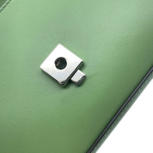 将图像加载到图库查看器中,GUCCI PETITE GG Green739722 Leather Size Mini