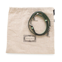 将图像加载到图库查看器中,GUCCI PETITE GG Green739722 Leather Size Mini