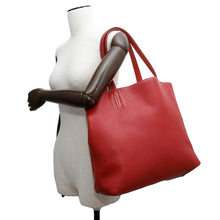 Load image into Gallery viewer, HERMES Double sense Rouge Casaque/Bougainvillier Taurillon Clemence Size 45