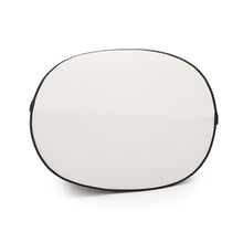 Load image into Gallery viewer, PRADA Tambour 2WAY Bucket Handbag White1BE048 Leather Wood