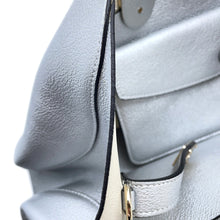 Load image into Gallery viewer, Dior Open Bar 2WAY Handbag Silver Leather