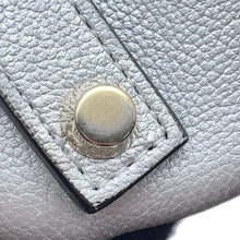 将图像加载到图库查看器中,Dior Open Bar 2WAY Handbag Silver Leather