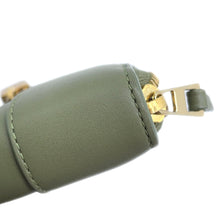 将图像加载到图库查看器中,LOEWE Amazona Pouch GreenC039U10X01 Leather