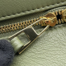 将图像加载到图库查看器中,LOEWE Amazonas GreenA039N08X02 Canvas Leather Size 28