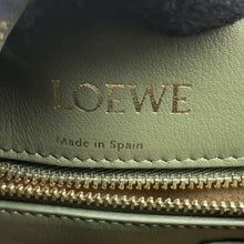 Load image into Gallery viewer, LOEWE ★Amazona GreenA039N08X02 Canvas Leather Size 28