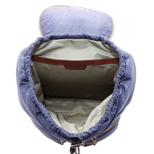 Load image into Gallery viewer, Berluti Scritto Calligraphy Backpack Blue/Brown Nylon Leather