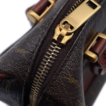 将图像加载到图库查看器中,SAINT LAURENT PARIS Baby Duffle 2WAY Handbag Brown533481 PVC Leather