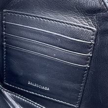 Load image into Gallery viewer, BALENCIAGA ★Triangle Clutch Bag Blue476976 Leather
