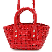 Load image into Gallery viewer, BALENCIAGA ★Bistro 2WAY Handbag Red678028 Patent Leather Size XXS