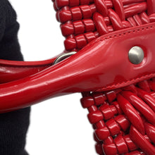 Load image into Gallery viewer, BALENCIAGA ★Bistro 2WAY Handbag Red678028 Patent Leather Size XXS